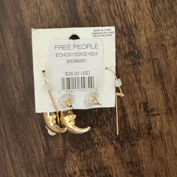 Free people my lucky moons and stars earrings set - Picture 11 of 12